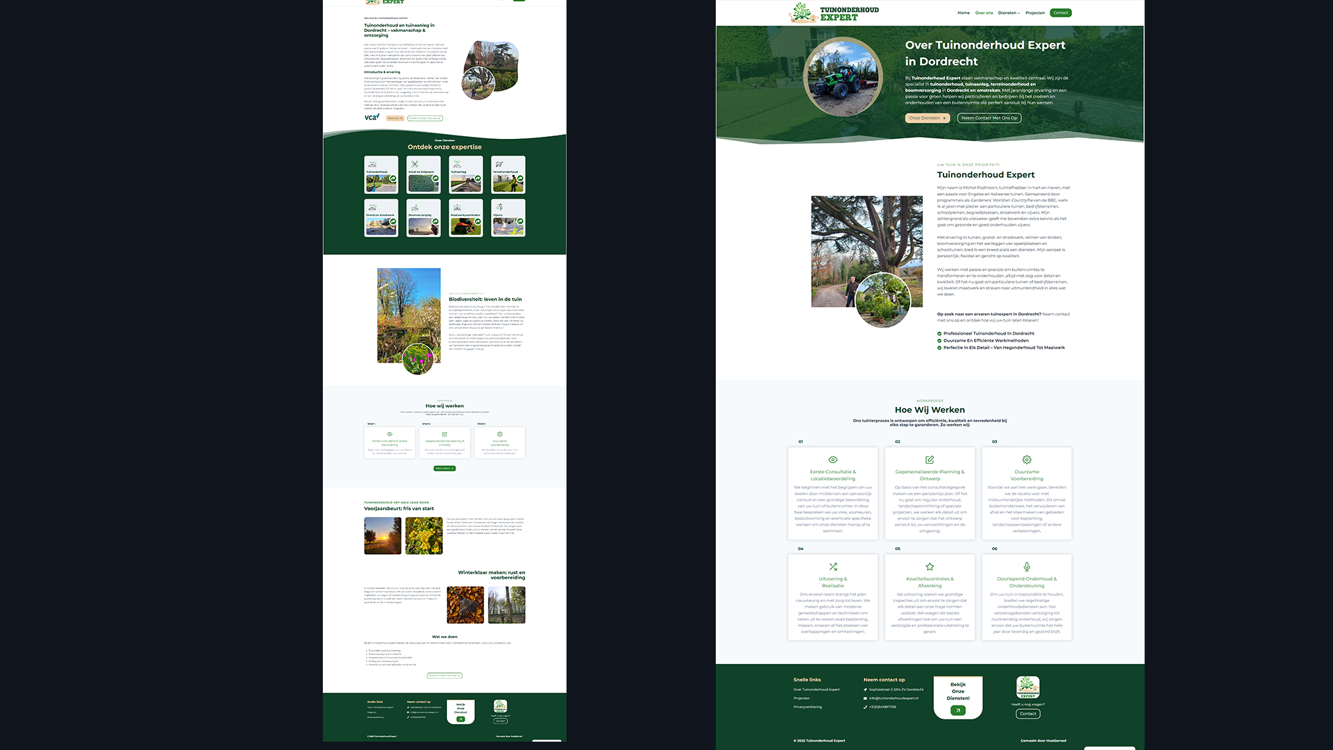 tuinonderhoud project